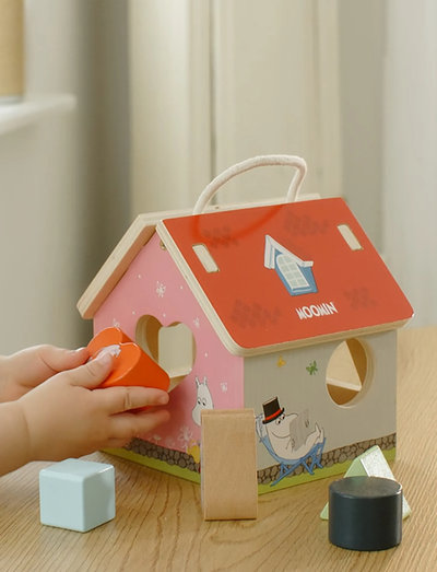 MUMIN Moomin Shaped Sorting Box - The Moomin House (OTO7287 ...