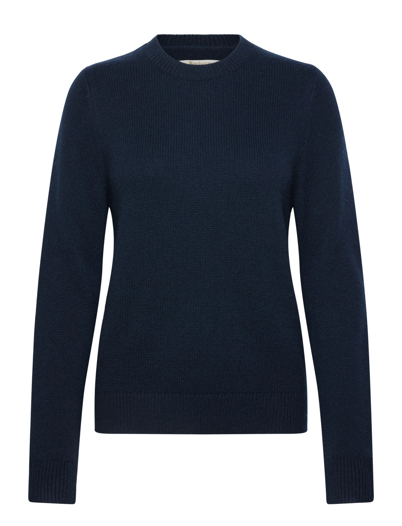 Barbour Barbour Woodhouse Knitted Jumper, 46, Navy, Strik > Trøjer, Dame
