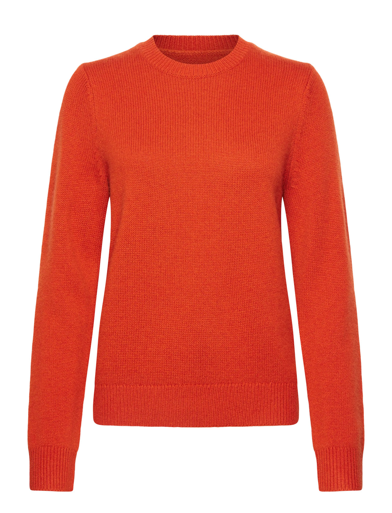 Barbour Barbour Woodhouse Knitted Jumper, 42, Orange, Strik > Trøjer, Dame