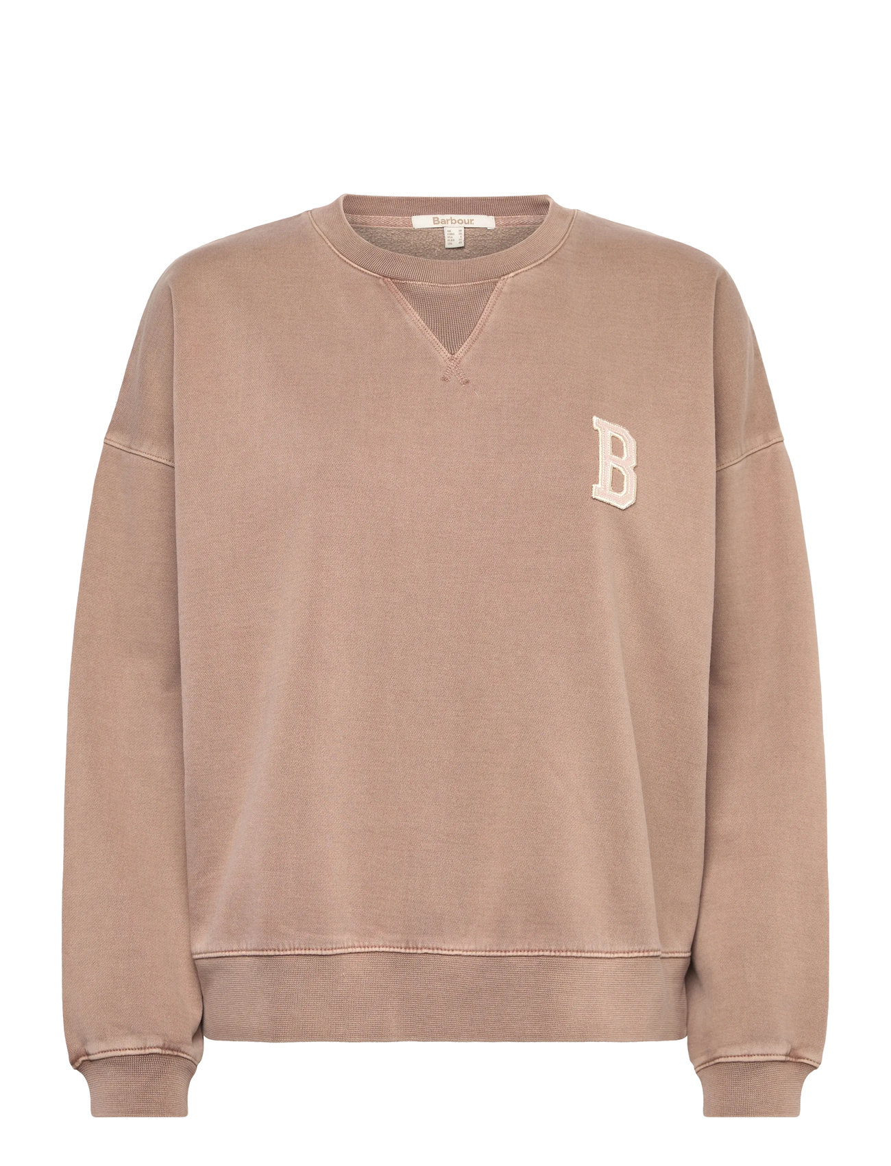 Barbour Barbour Elisha Sweatshirt, 46, Beige, Sweatshirts & Hættetrøjer > Sweatshirts, Dame