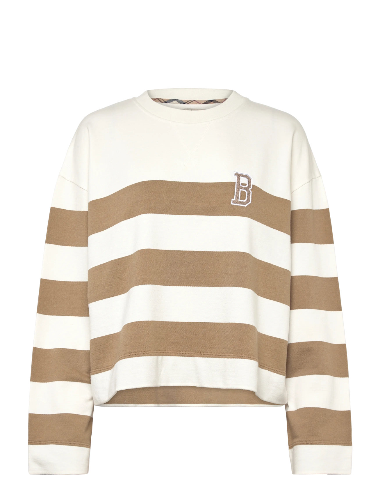 Barbour Barbour Faye Sweatshirt, 44, Cream, Sweatshirts & Hættetrøjer > Sweatshirts, Dame