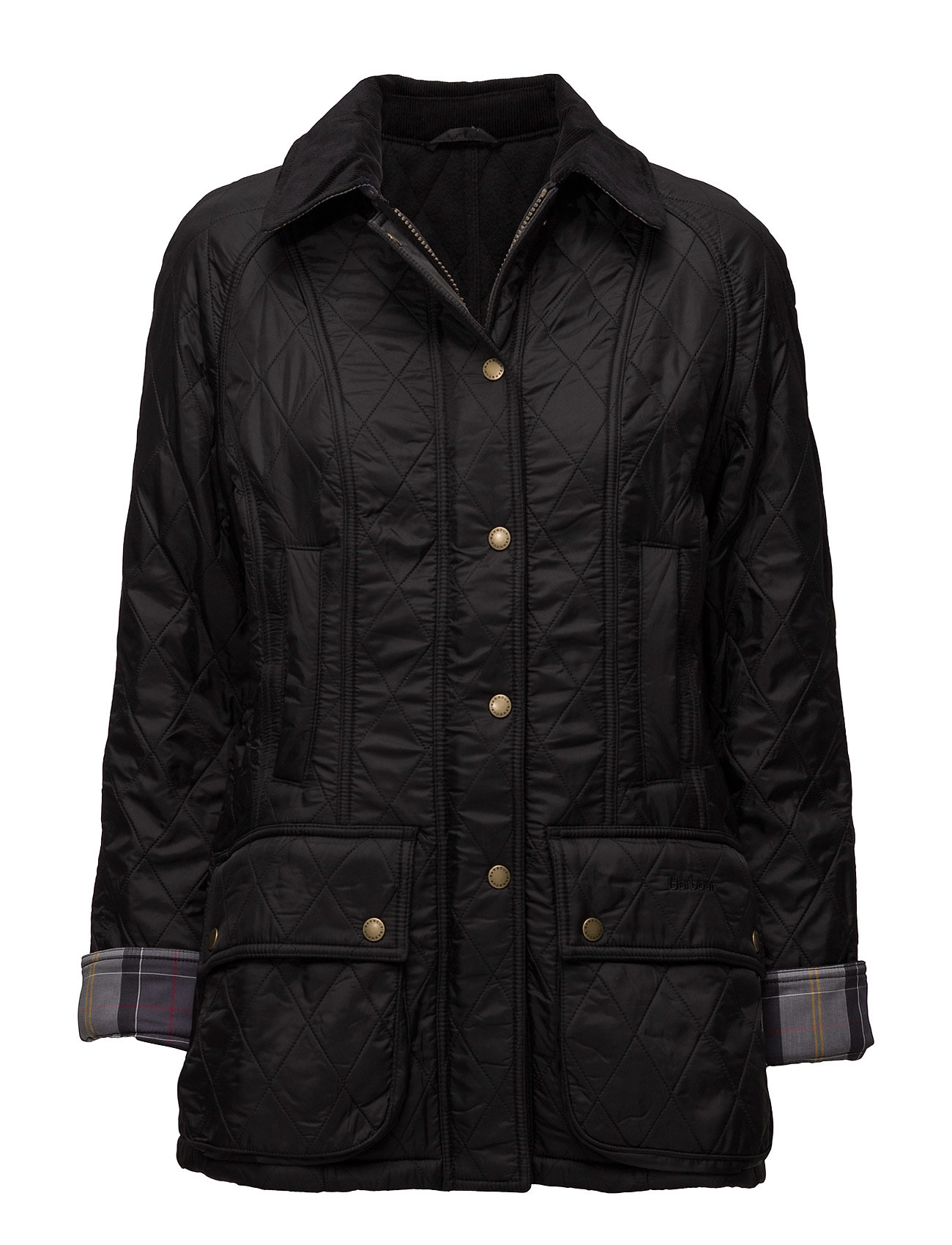 Barbour Beadnell Polar Quiltet Jakke Black Barbour