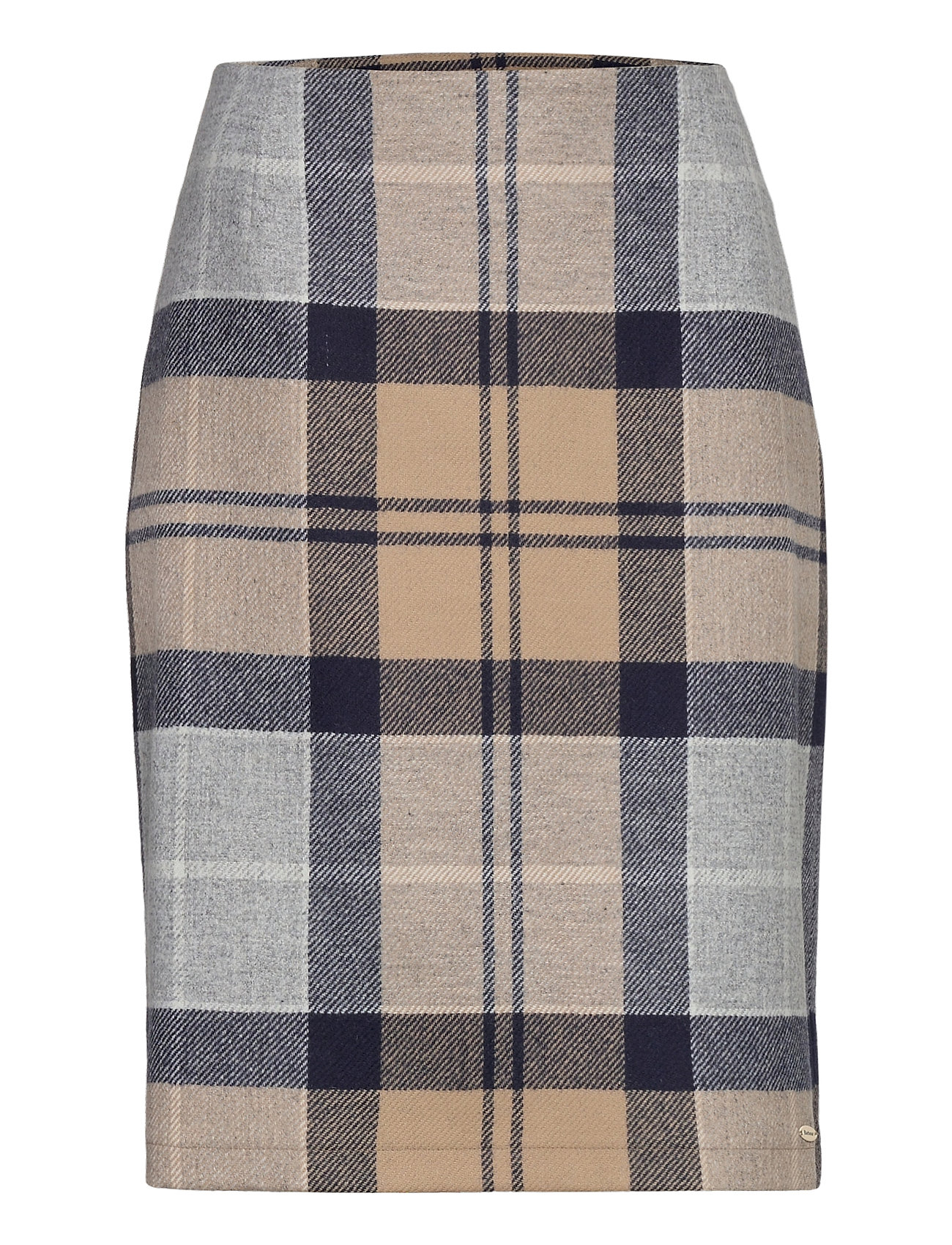 Barbour Nebit Pencil Skirt (Oatmeal 