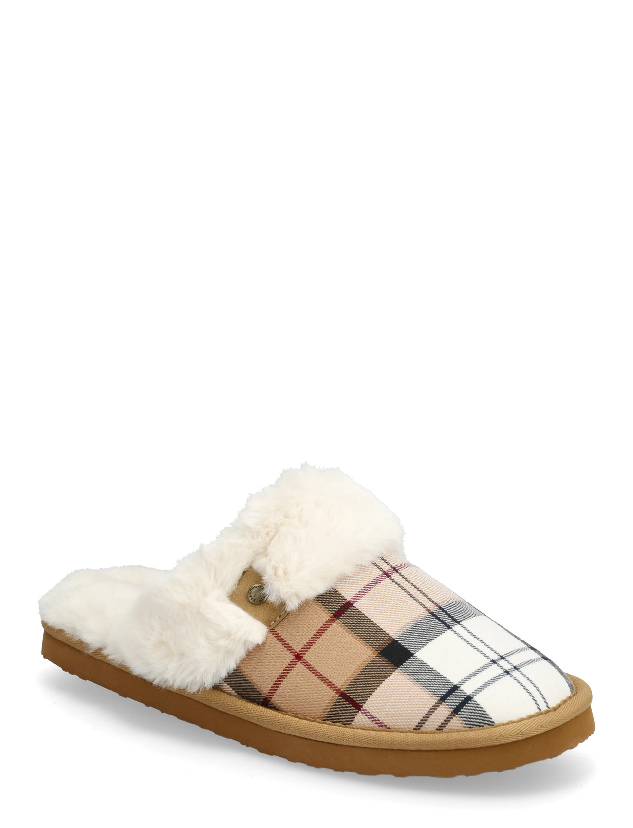 Ladies Slippers Tartan Granny Slippers Barbour Barbour Claudia