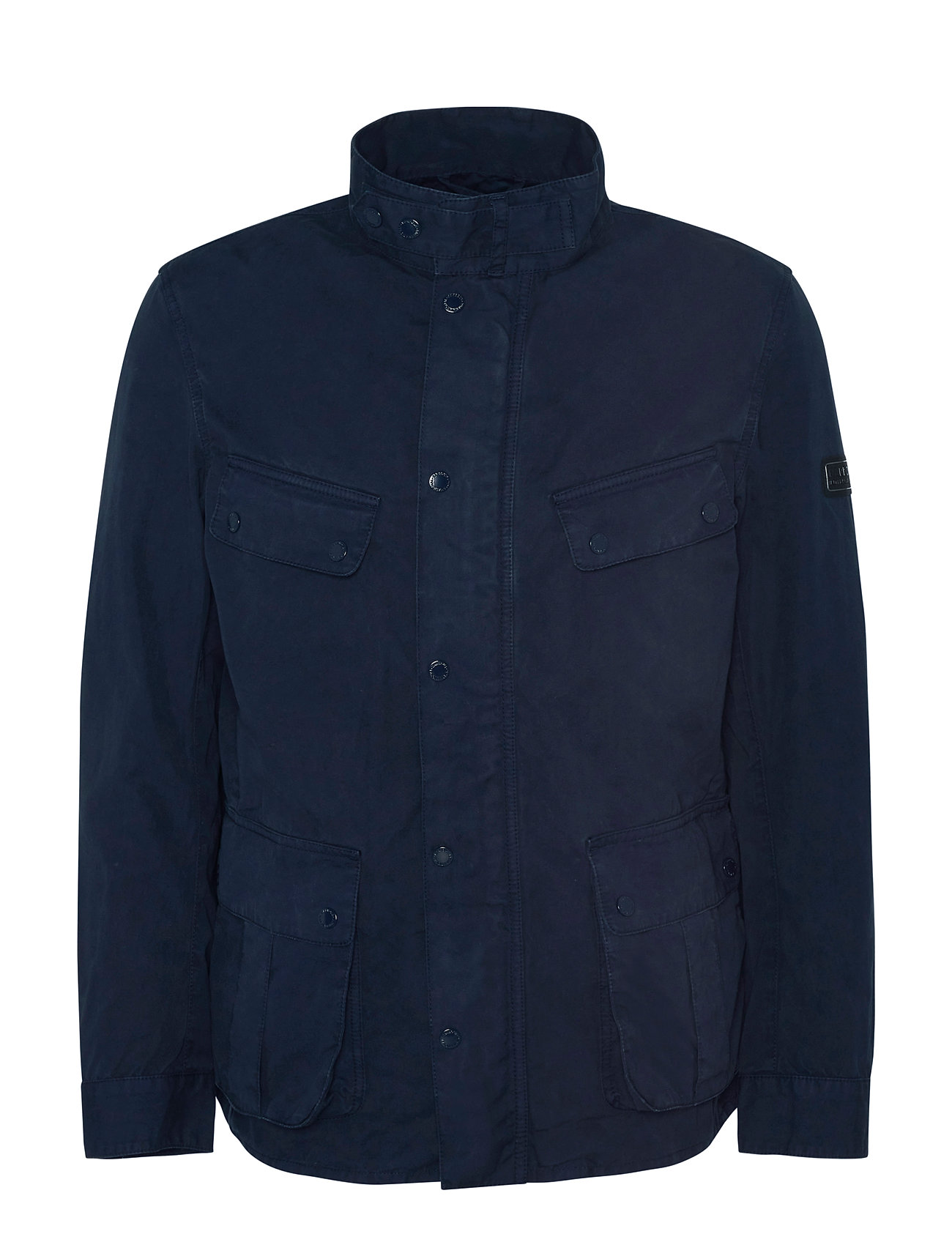 Barbour B.intl Cotton Cas Duke Marinblå