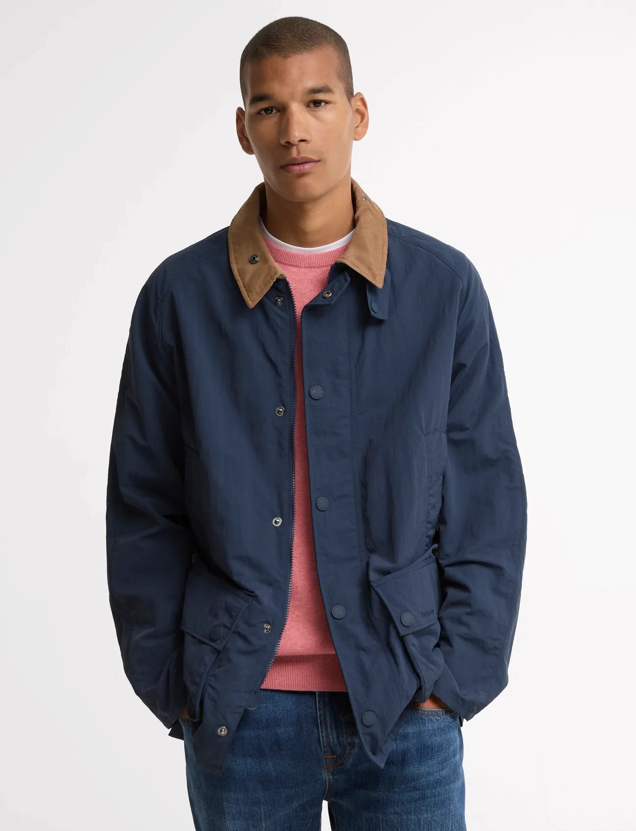 Barbour Barbour Ashby Sproof, L, Navy, Jakker > Lette Jakker, Herre