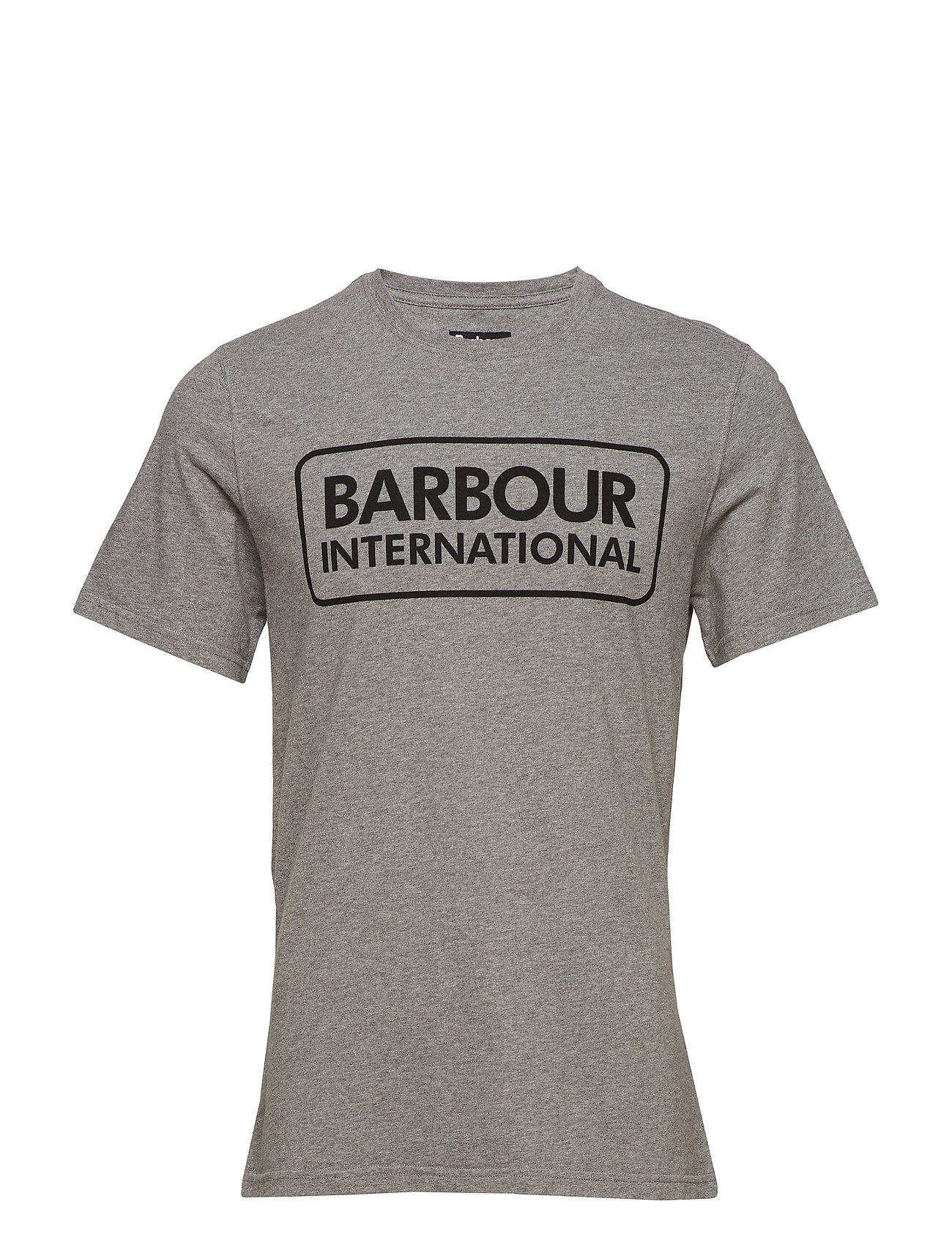 Barbour B.intl Essential Large Logo Tee Grey Barbour