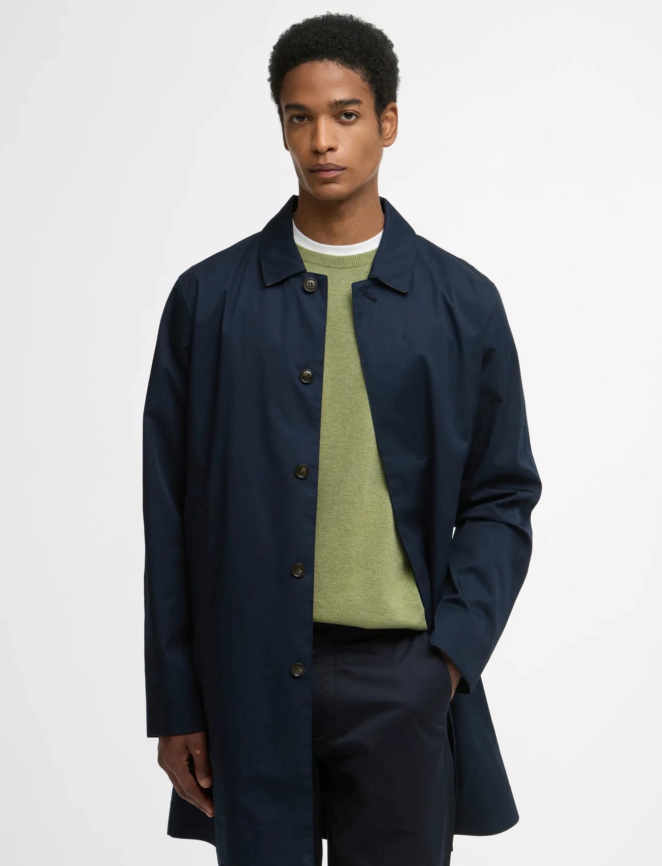 Barbour Barbour Rokig Wproof, XL, Navy, Frakker > Lette Frakker, Herre