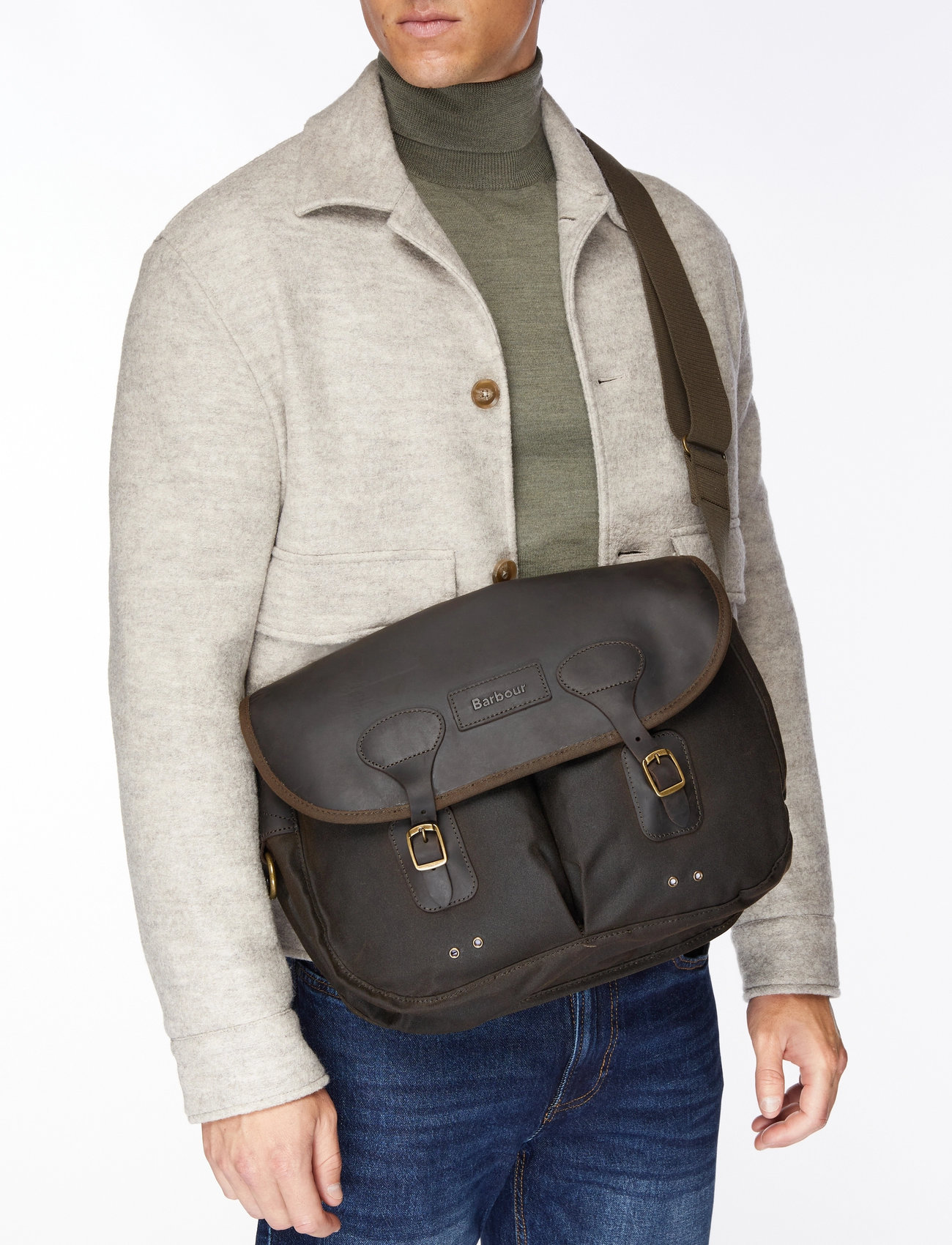 Barbour Barbour Wax Leather Tarras Crossbody (ARBUBA0003) - Bags