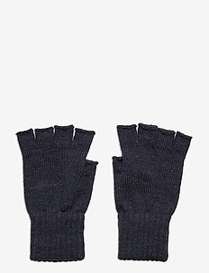 Fingerless Gloves - accessories - navy