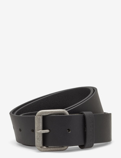 Barbour Allanton Leather Belt - sígild belti - matt black