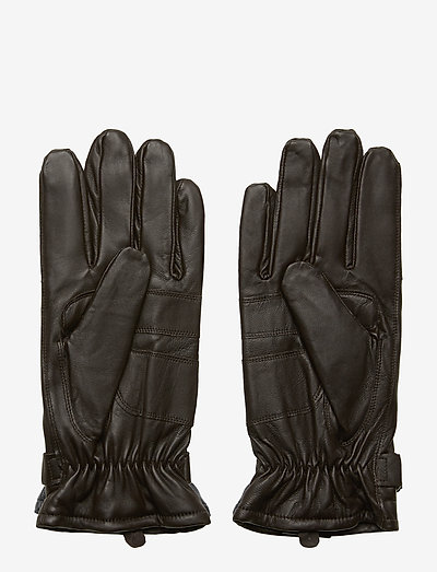 barbour burnished leather thinsulate gloves