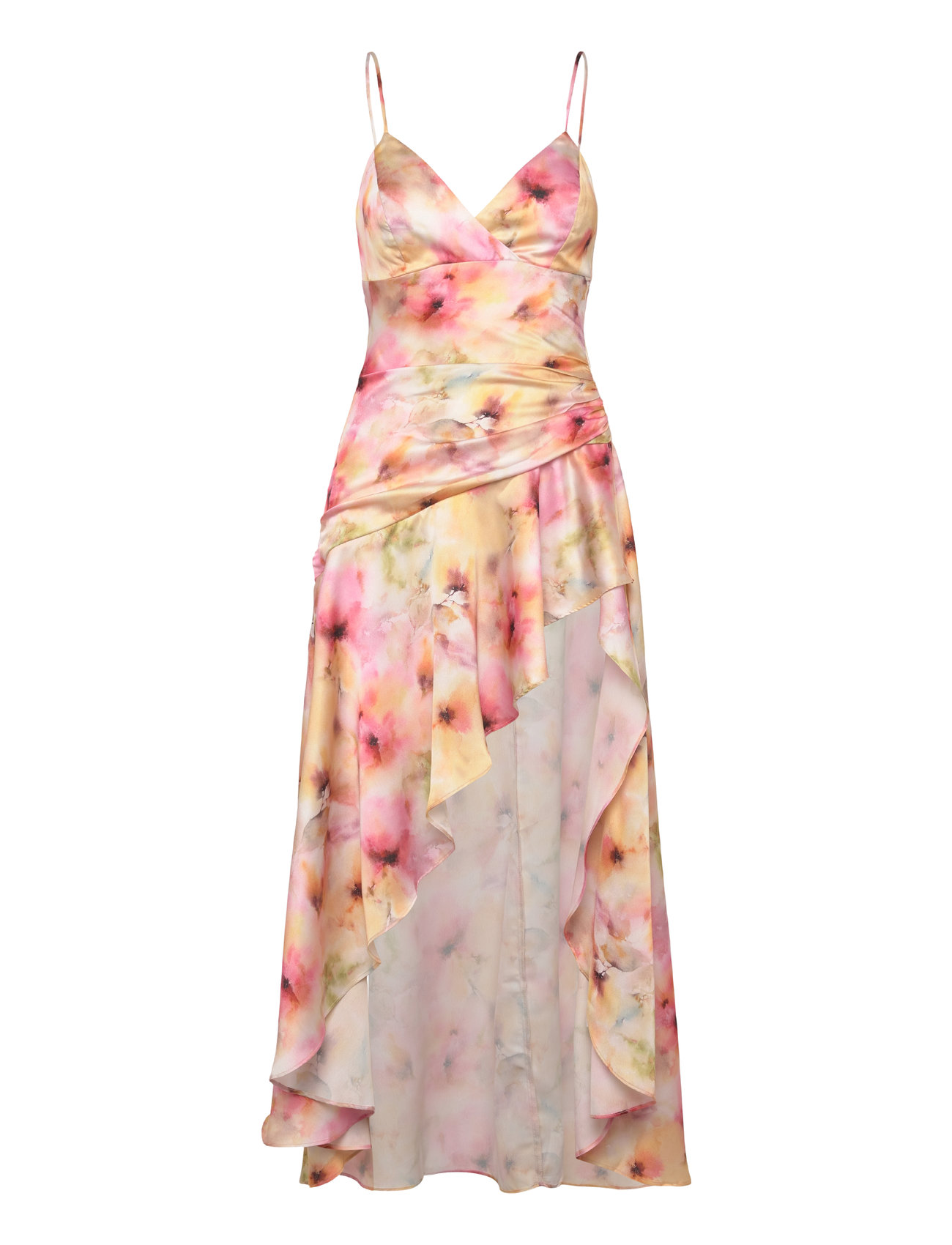 Sorella Printed Midi Dress Dresses Summer Dresses Multi/patterned Bardot