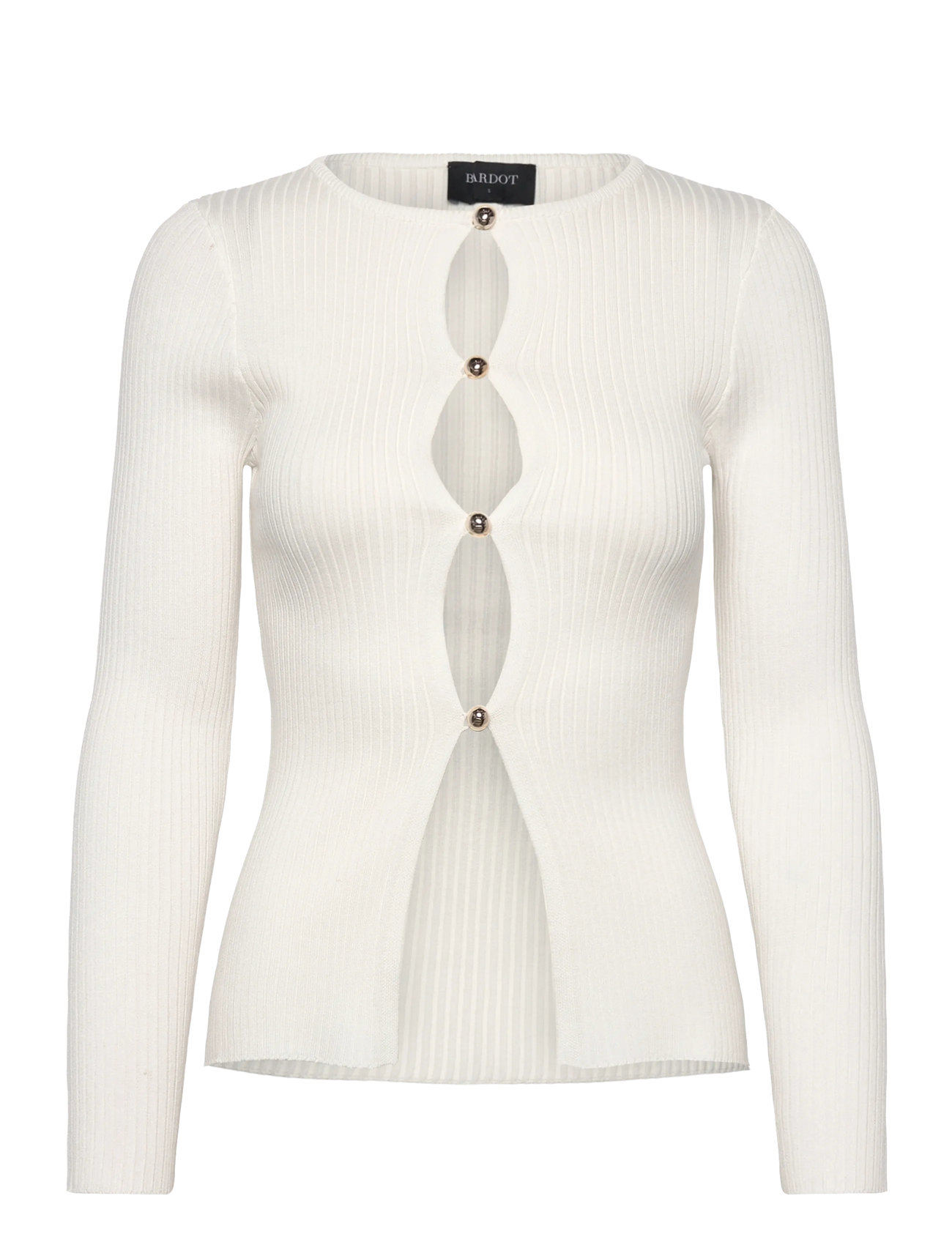 BARDOT Nautico Knit Cardigan Weiß - XS - Damen