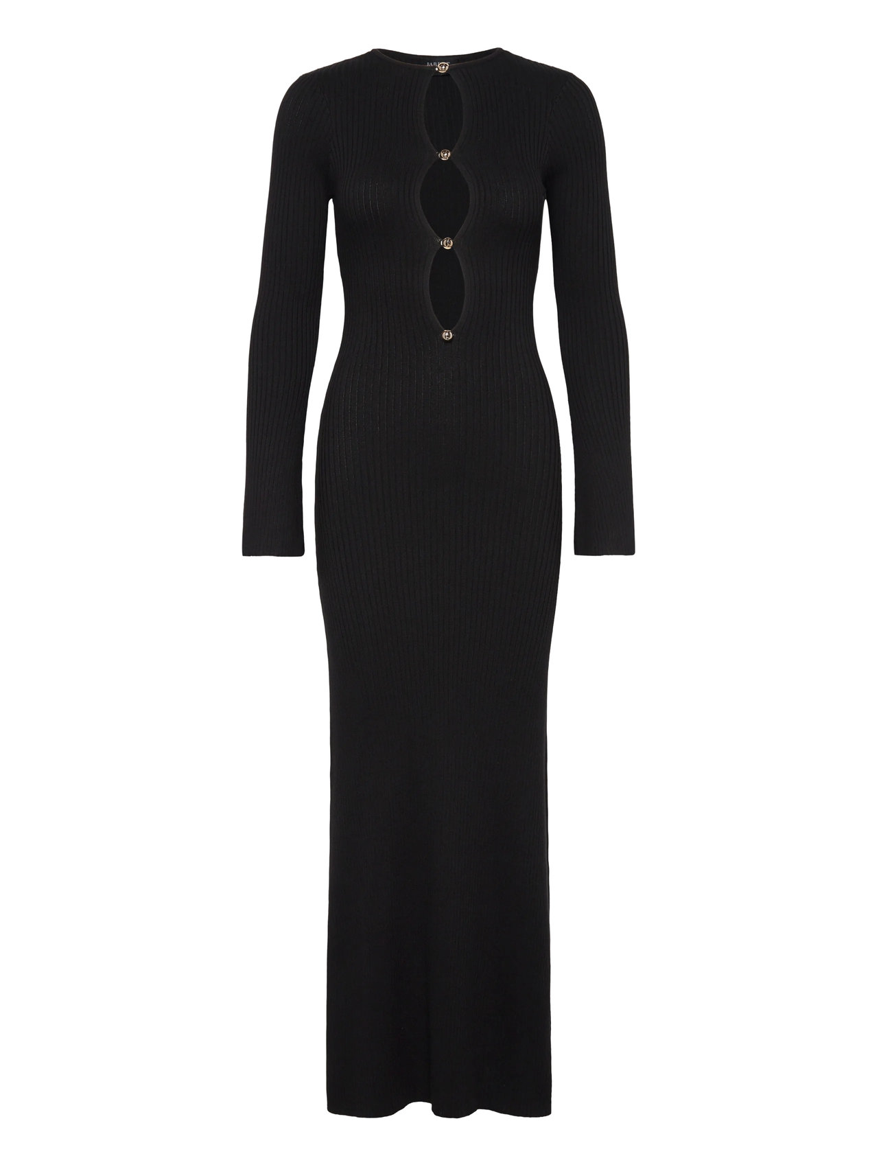 BARDOT Nautico Knit Maxi Kleid Schwarz - XL - Damen
