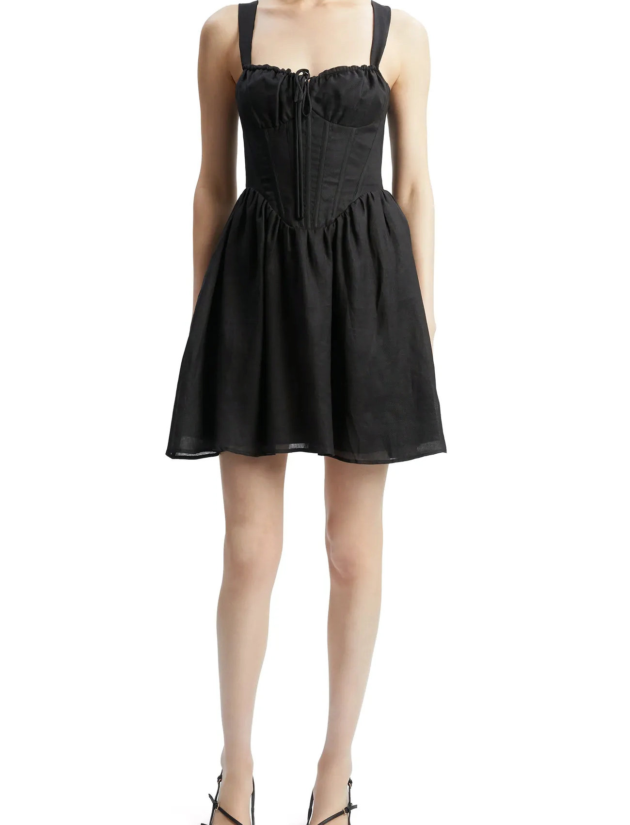 Bardot Esra Mini Dress, 34, Black, Kjoler > Kort Kjole, Dame