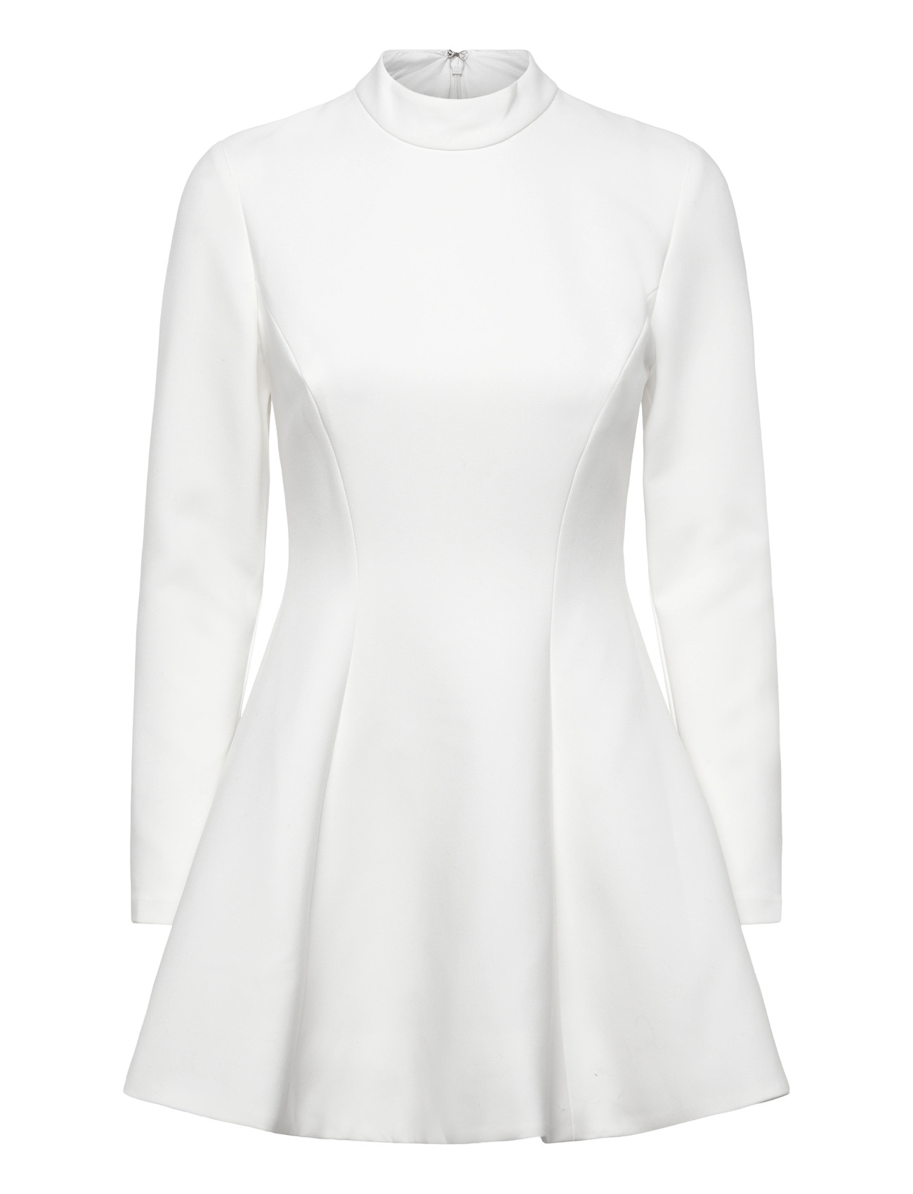 BARDOT Zephyra Lange Ärmel Mini Kleid Weiß - 42 - Damen
