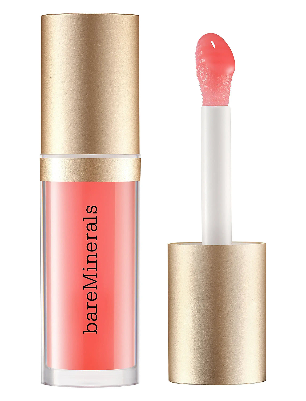 bareMinerals Tinted Lip Oil Charm 3.80 ml, 4 ml, Coral, Læber > Læbeolier, Dame