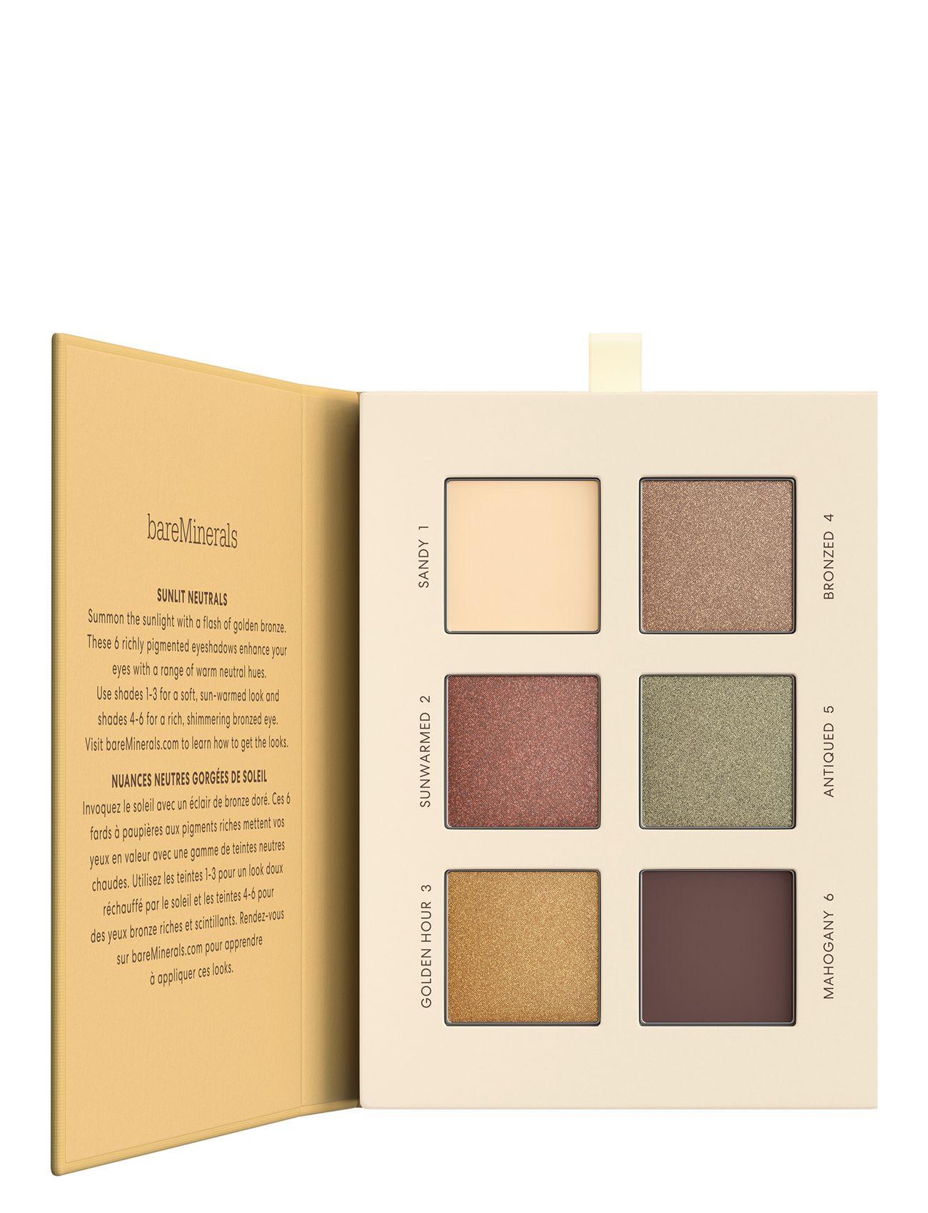bareMinerals Mineralist Eyeshadow Palette Sunlit 7.8 Gr, 112.6 G, Multi/patterned, Øjenskygger > Øjenpaletter, Dame