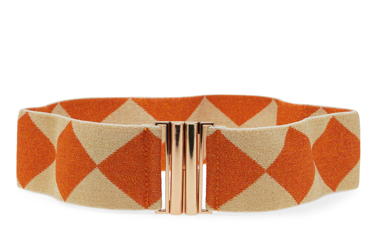 Baum und Pferdgarten LILAH - CREAMY ORANGE CHECK