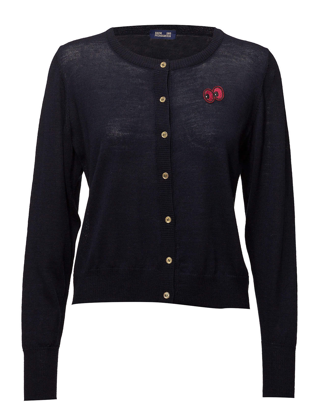 Carmine Gebreide Trui Cardigan Blauw Baum Und Pferdgarten baum und pferdgarten kopen in de aanbieding