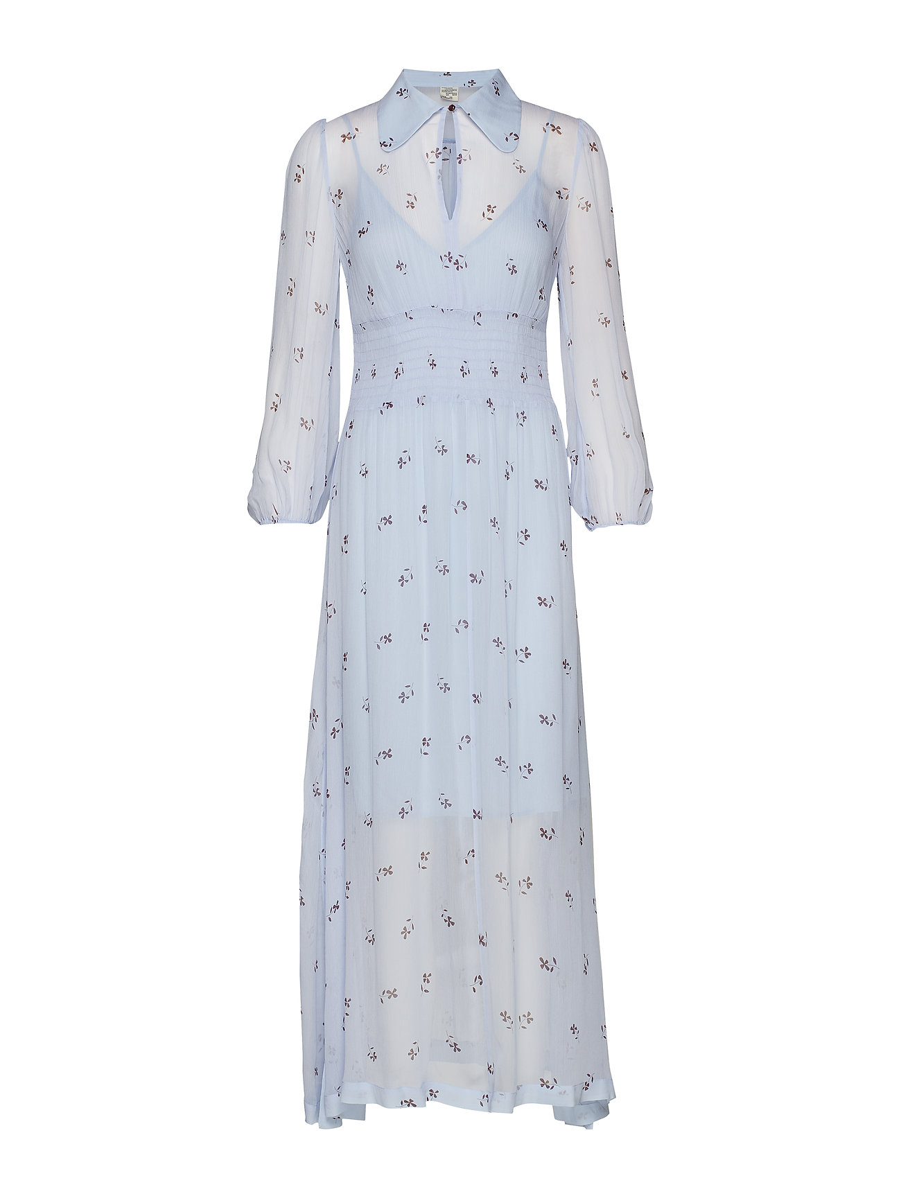 Amber Maxi Dress Galajurk Blauw Baum Und Pferdgarten baum und pferdgarten kopen in de aanbieding