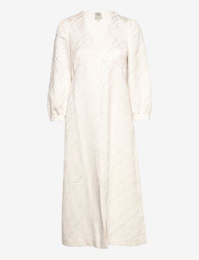 ALBERTA - sukienki na imprezę - diagonal white