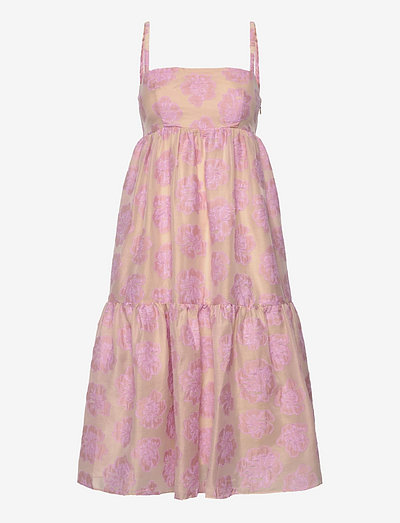 AVIANA - sukienki na imprezę - big pink flower