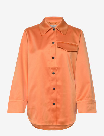 BERYL - langermede skjorter - orange sorbet