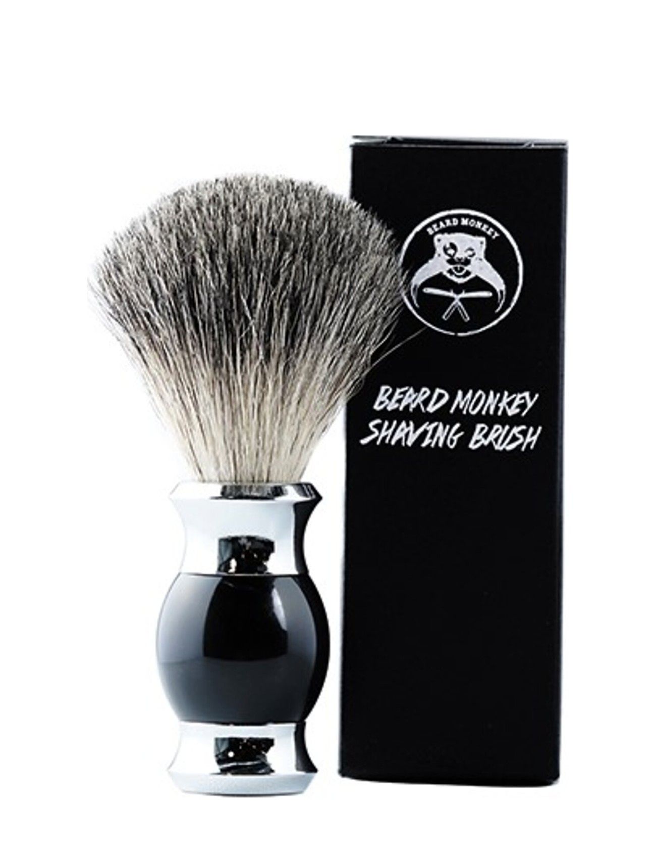 Beard Monkey Shaving Brush Nude