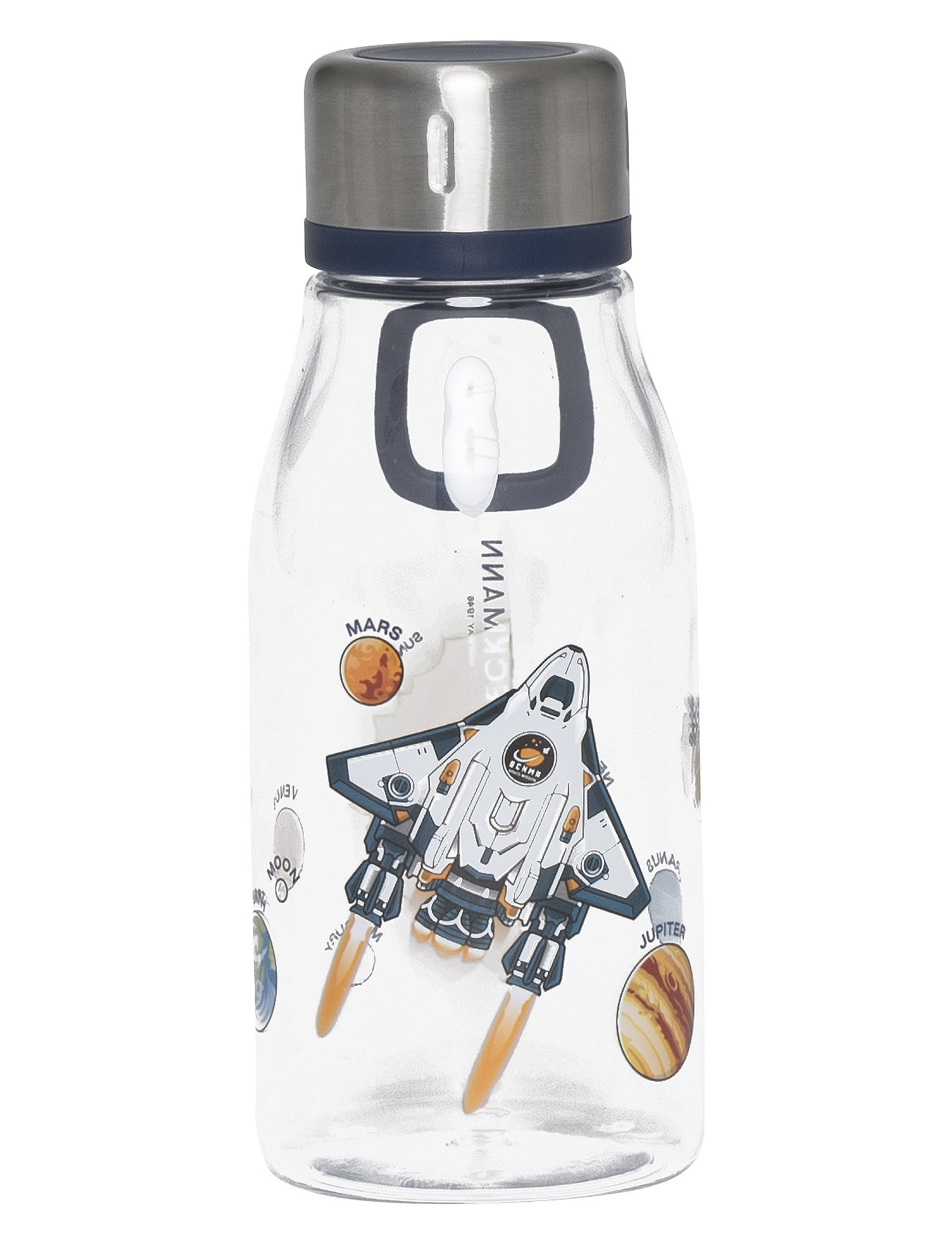 Drinking Bottle 0,4L - Space Mission Home Meal Time Multi/patterned Beckmann Of Norway