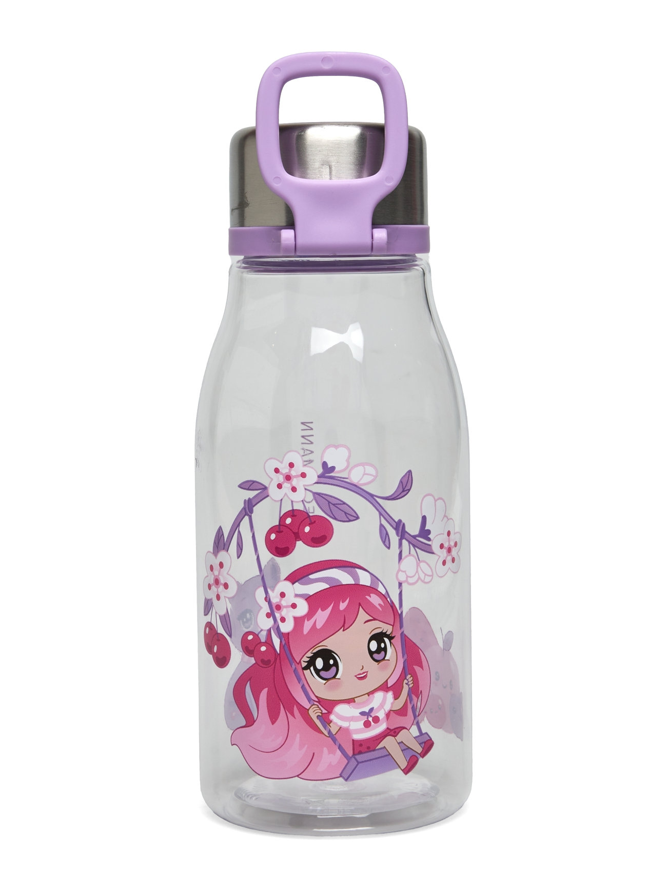 Drinking Bottle 400 Ml, Cherry Home Meal Time Pink Beckmann Of Norway