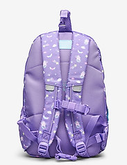 purple hiking backpack