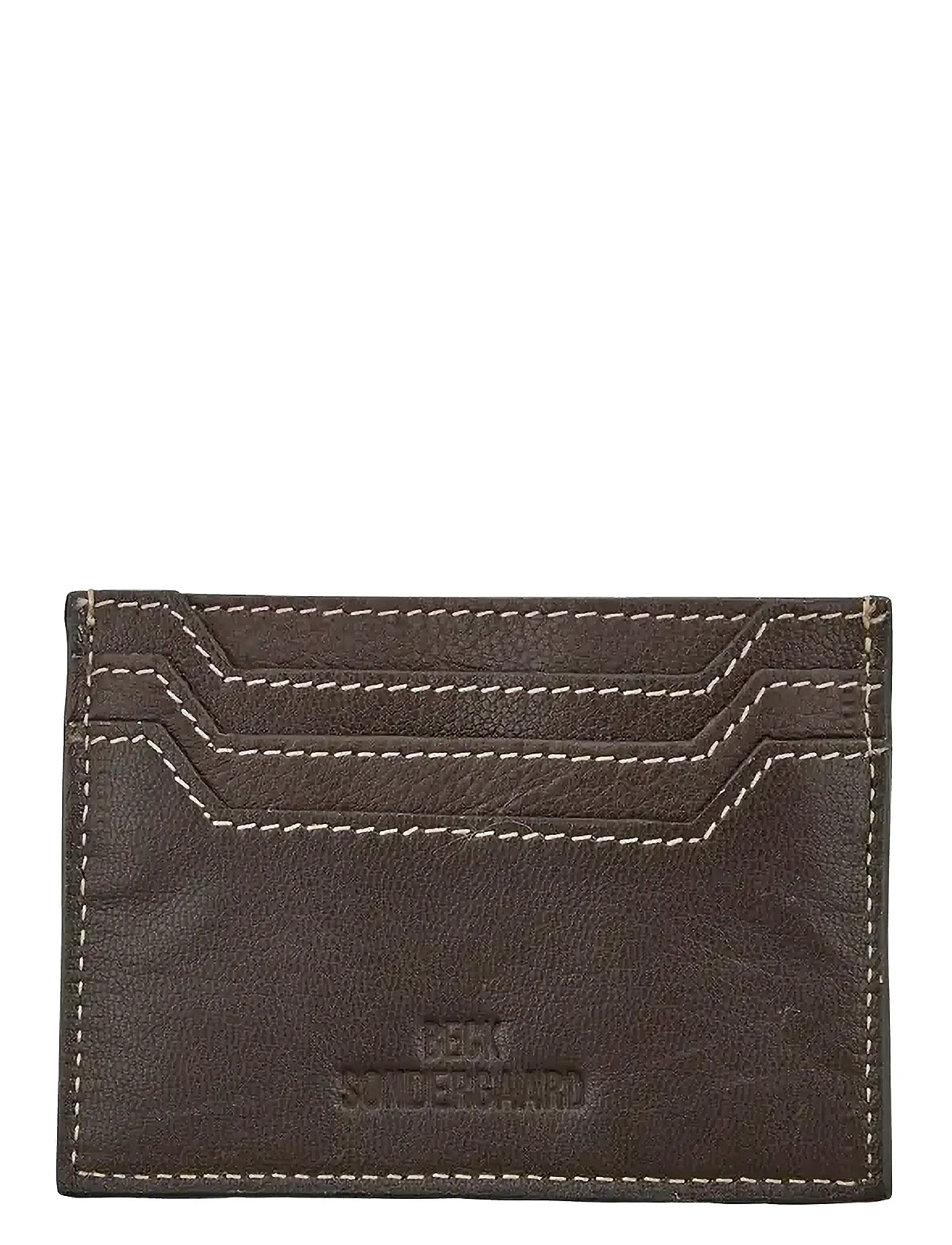 BECKSÖNDERGAARD Nappa Card Holder Braun - One Size - Damen