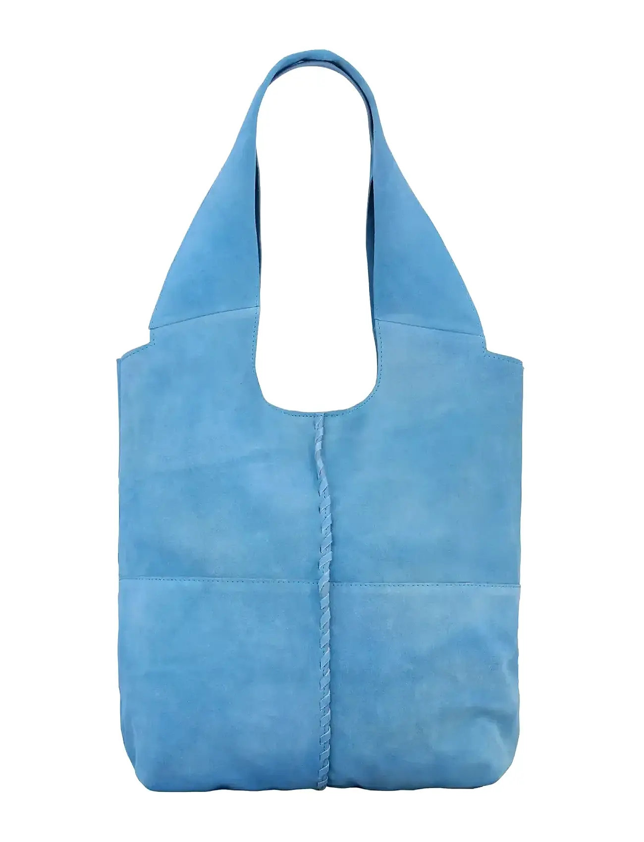 Becksöndergaard Suede Demi Bag, One Size, Blue, Tasker > Små Skuldertasker-Crossbody-Tasker, Dame