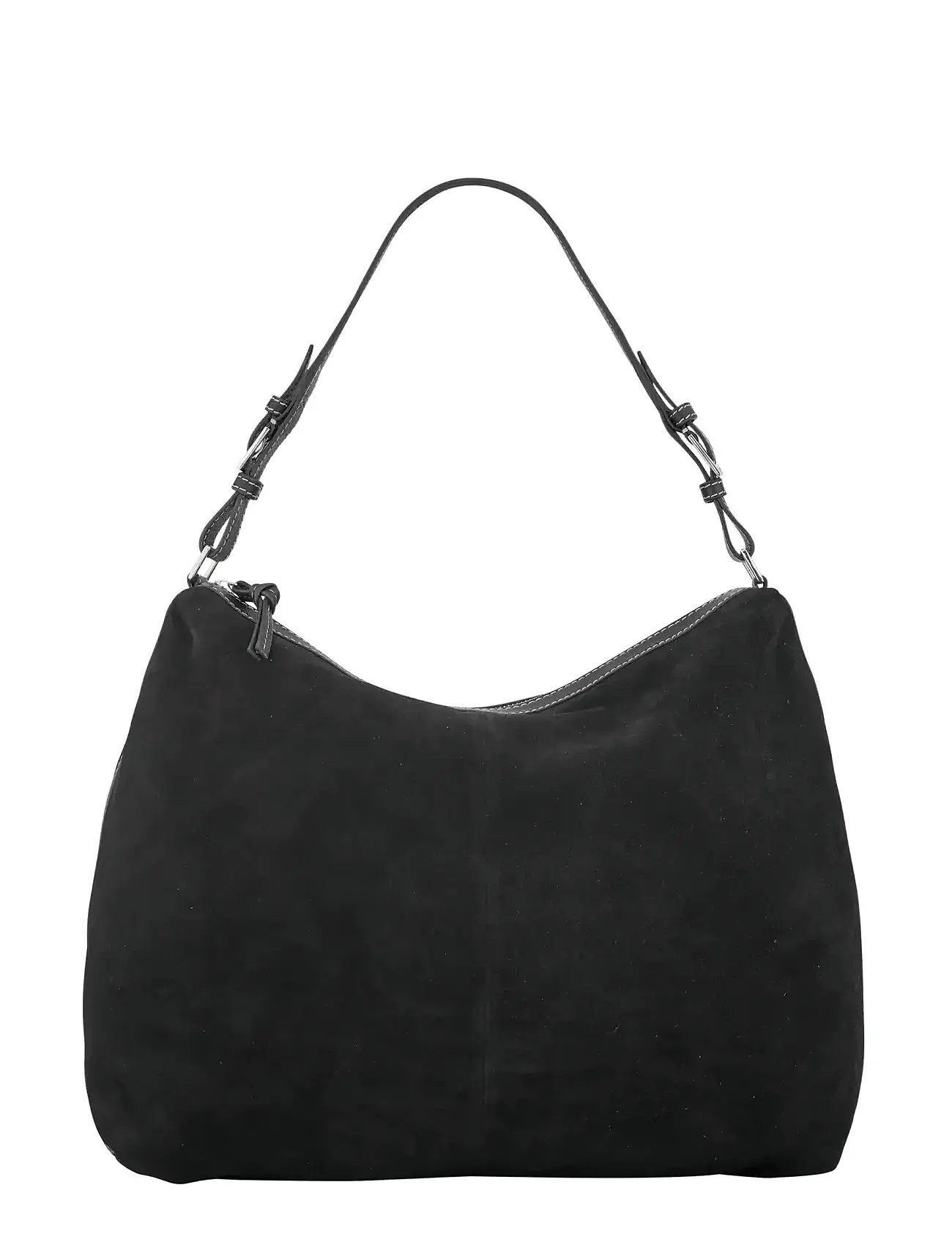 BECKSÖNDERGAARD Wildleder Ginni Large Tasche Schwarz - One Size - Damen