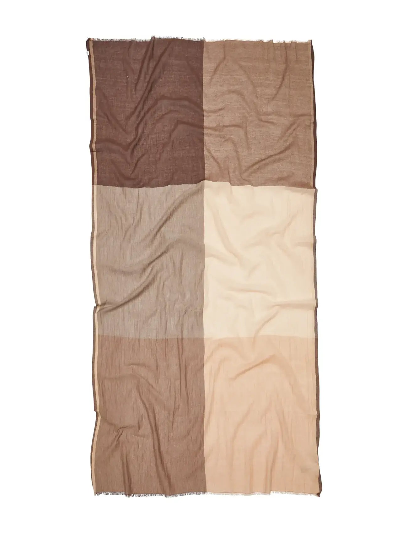 BECKSÖNDERGAARD Kikko Cowea Schal Braun - One Size - Damen