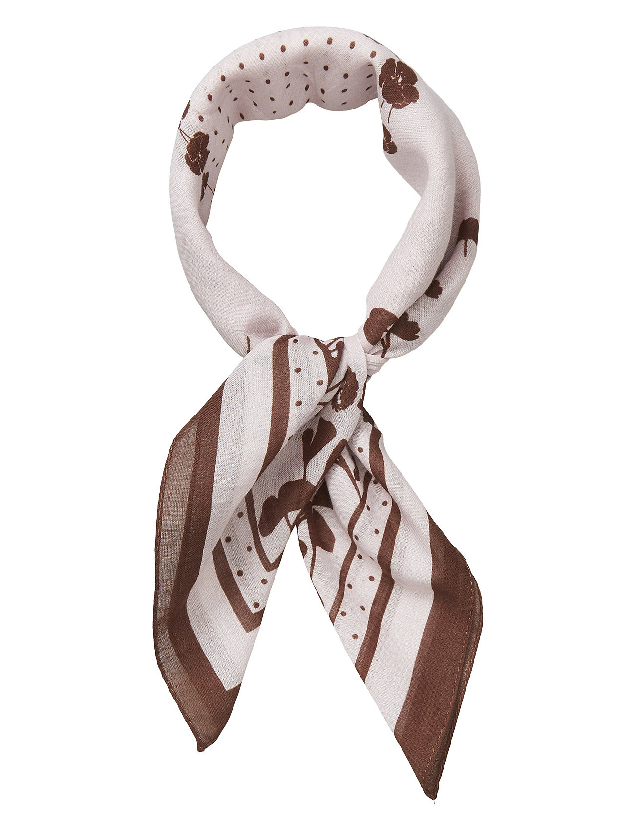 Vilja Cotta Scarf Purple Becksöndergaard