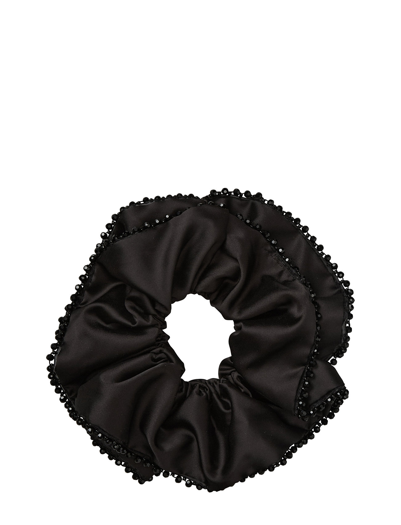 BECKSÖNDERGAARD Luster Bead Scrunchie Schwarz - One Size - Damen