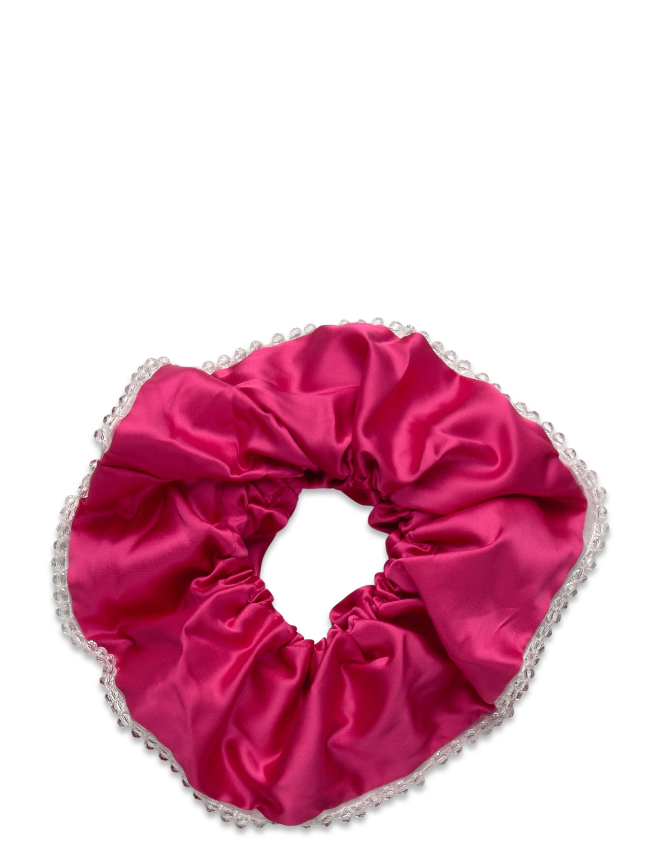 BECKSÖNDERGAARD Luster Bead Scrunchie Pink - One Size - Damen