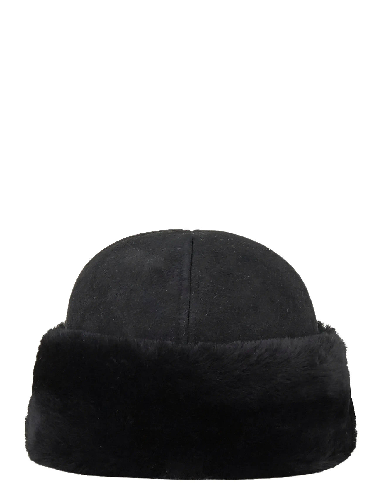 Becksöndergaard Dora Shearling Hat, XS/S, Black, Hovedbeklædning > Huer, Dame