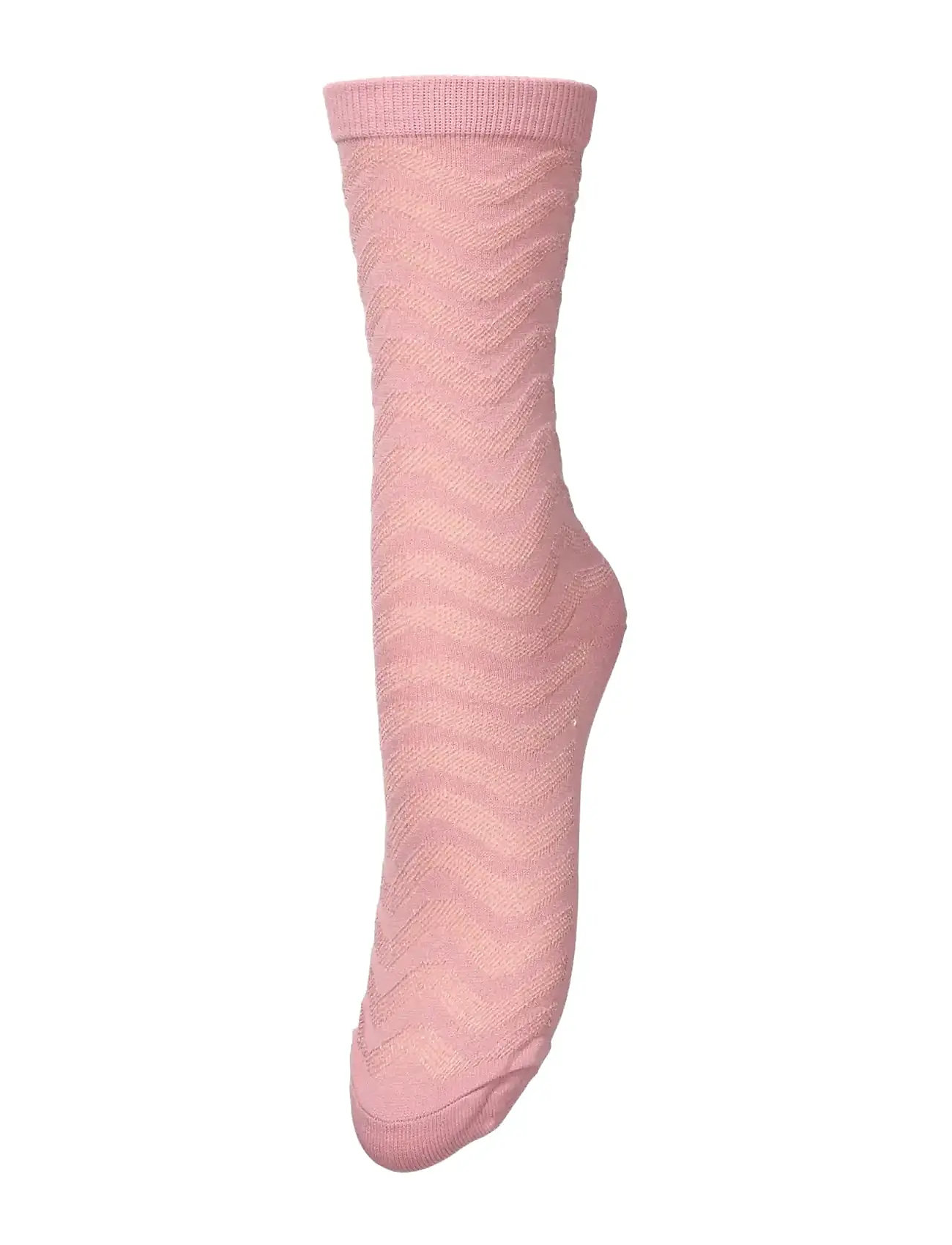 BECKSÖNDERGAARD Mina Glitter Socke Pink - 37-39 - Damen