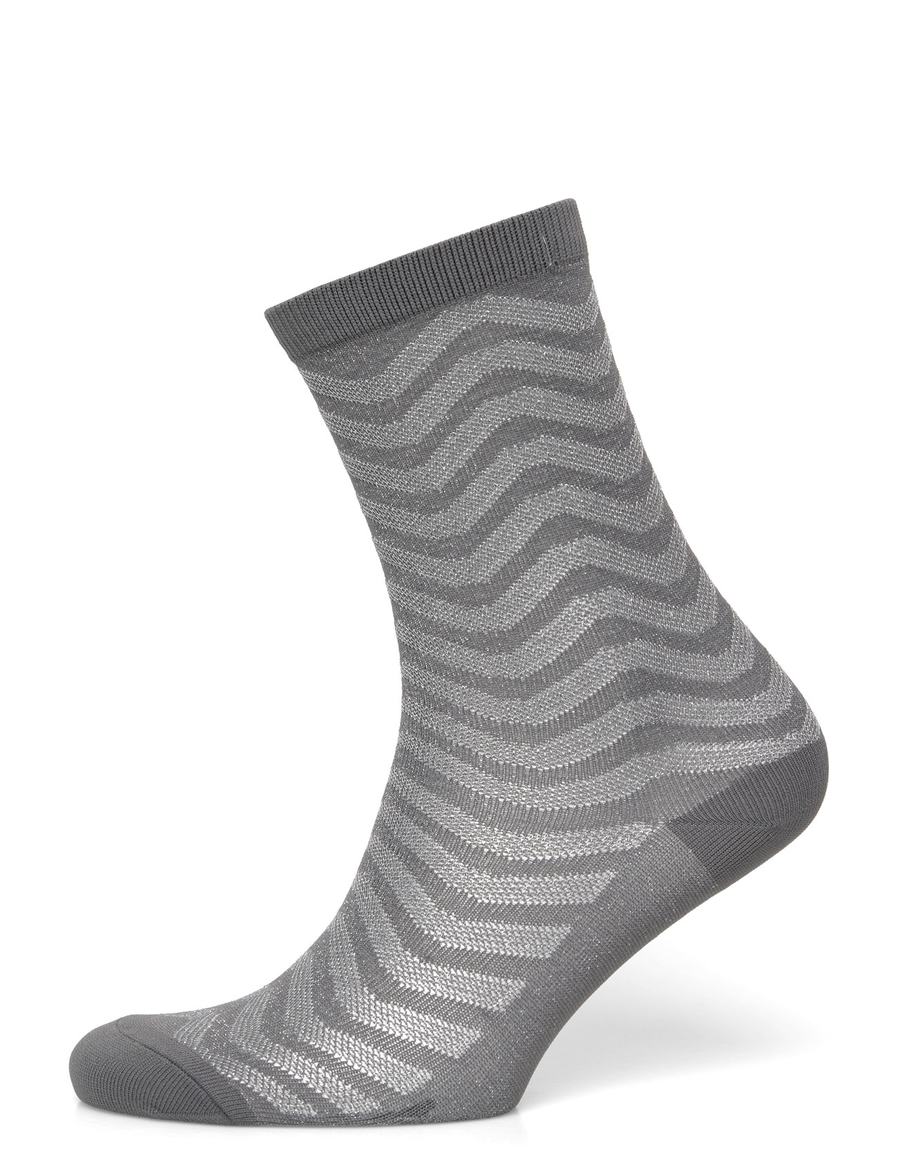 BECKSÖNDERGAARD Mina Glitter Socke Grau - 39-41 - Damen