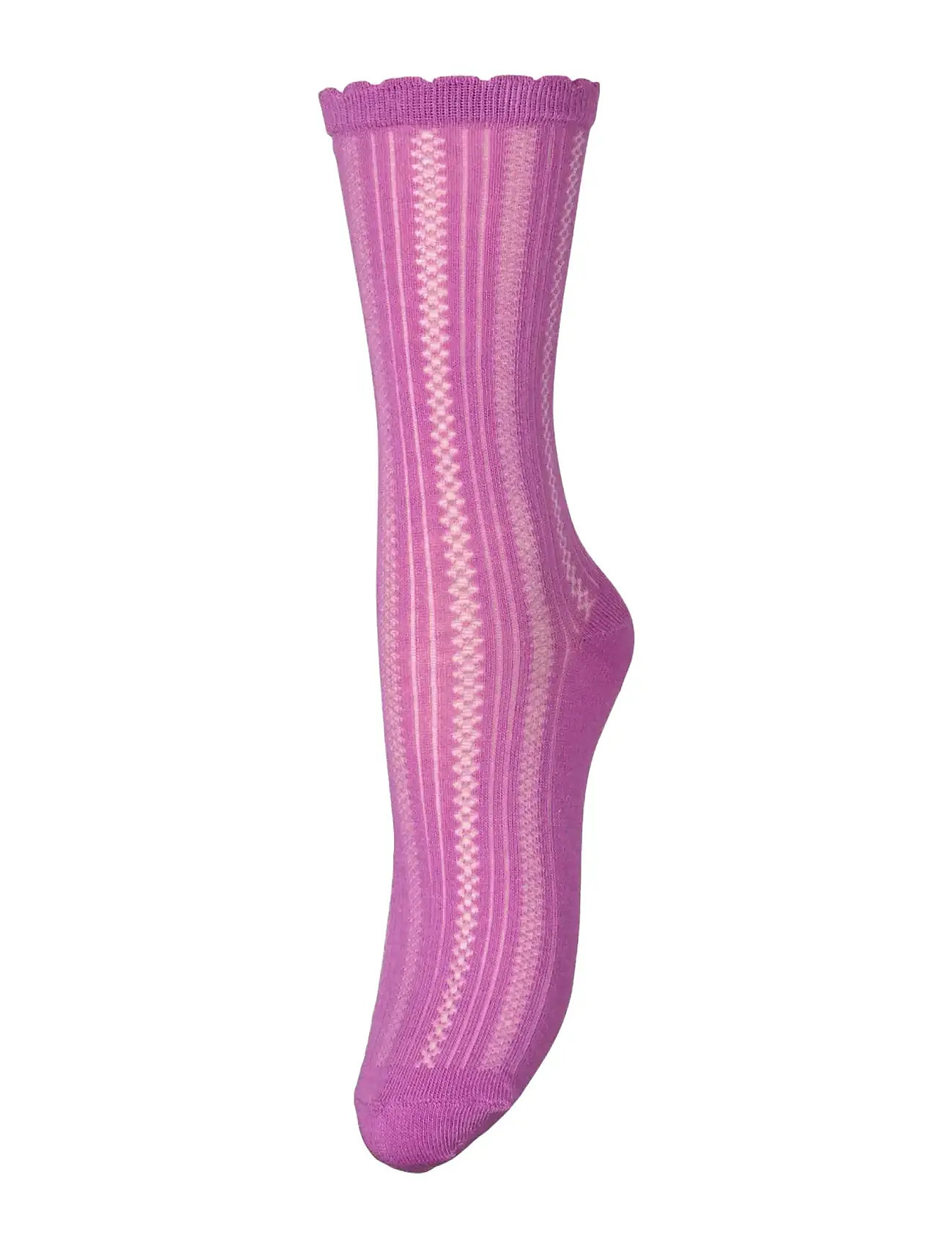 BECKSÖNDERGAARD Crochia Cotta Socke Pink - 39-41 - Damen