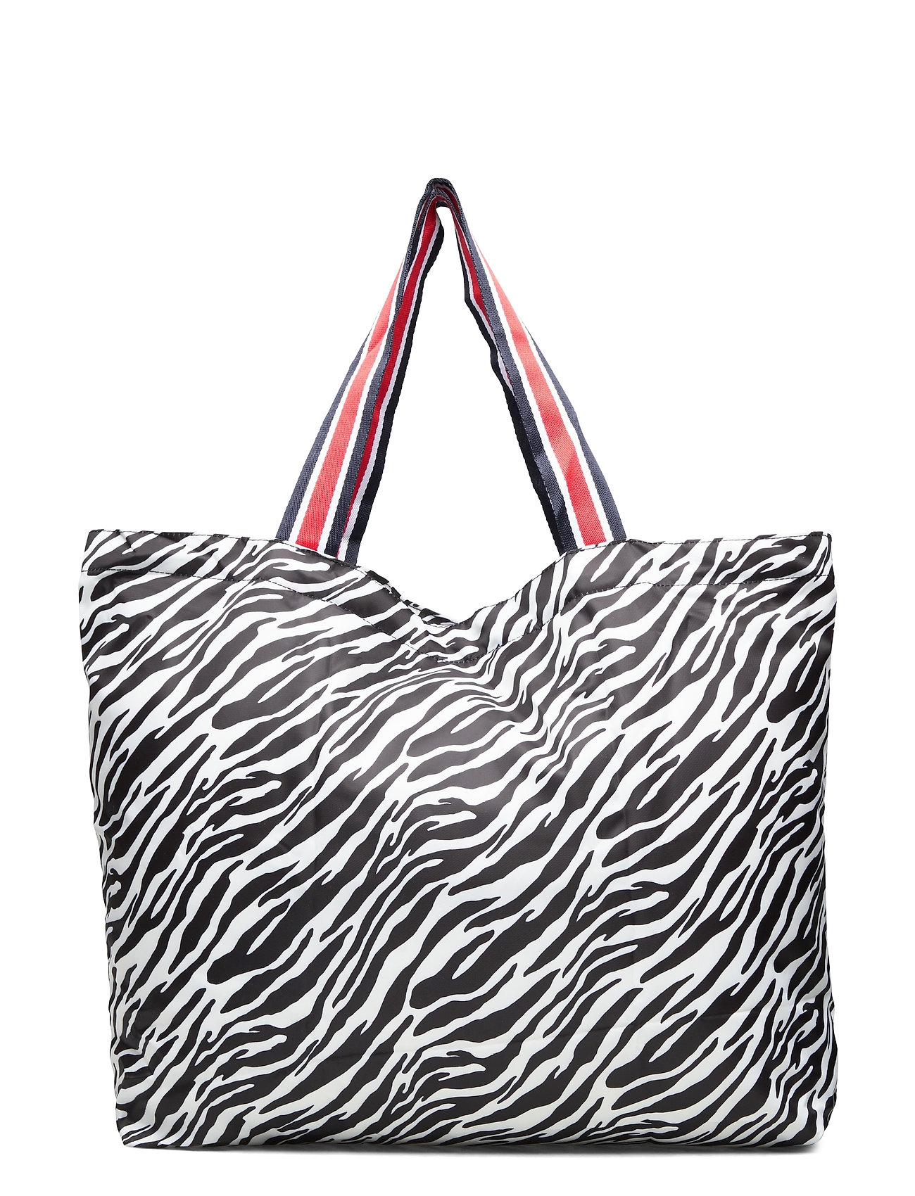 Sort BECKSÖNDERGAARD Zebra Foldable Bag Shopper Taske Becksöndergaard tasker for - Pashion.dk