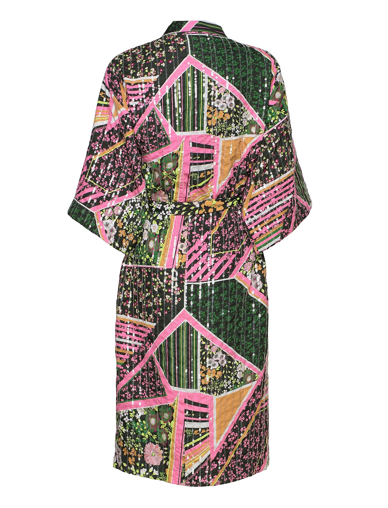 Flowerwhirl Kimono Dress Kimonos Multi/mønstret Becksöndergaard
