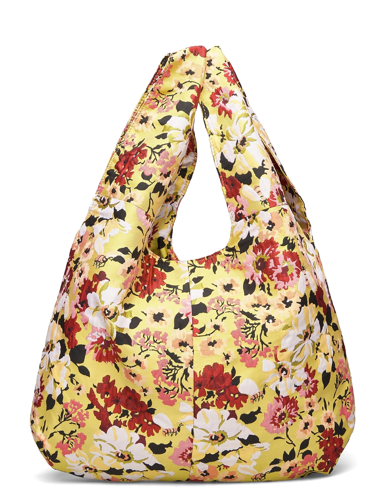 Jacquard Shopper Tote Yellow Becksöndergaard