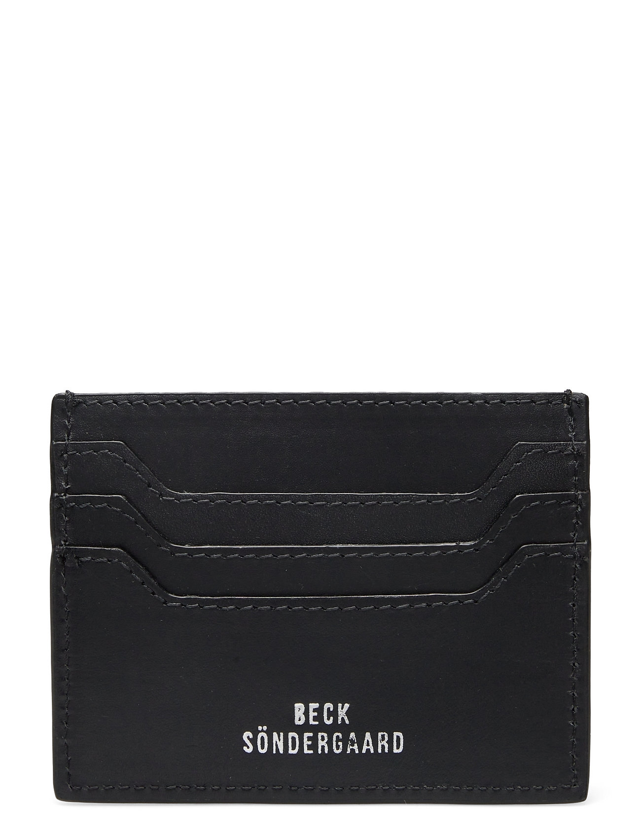 Veg Card Holder Bags Card Holders & Wallets Card Holder Svart Becksöndergaard