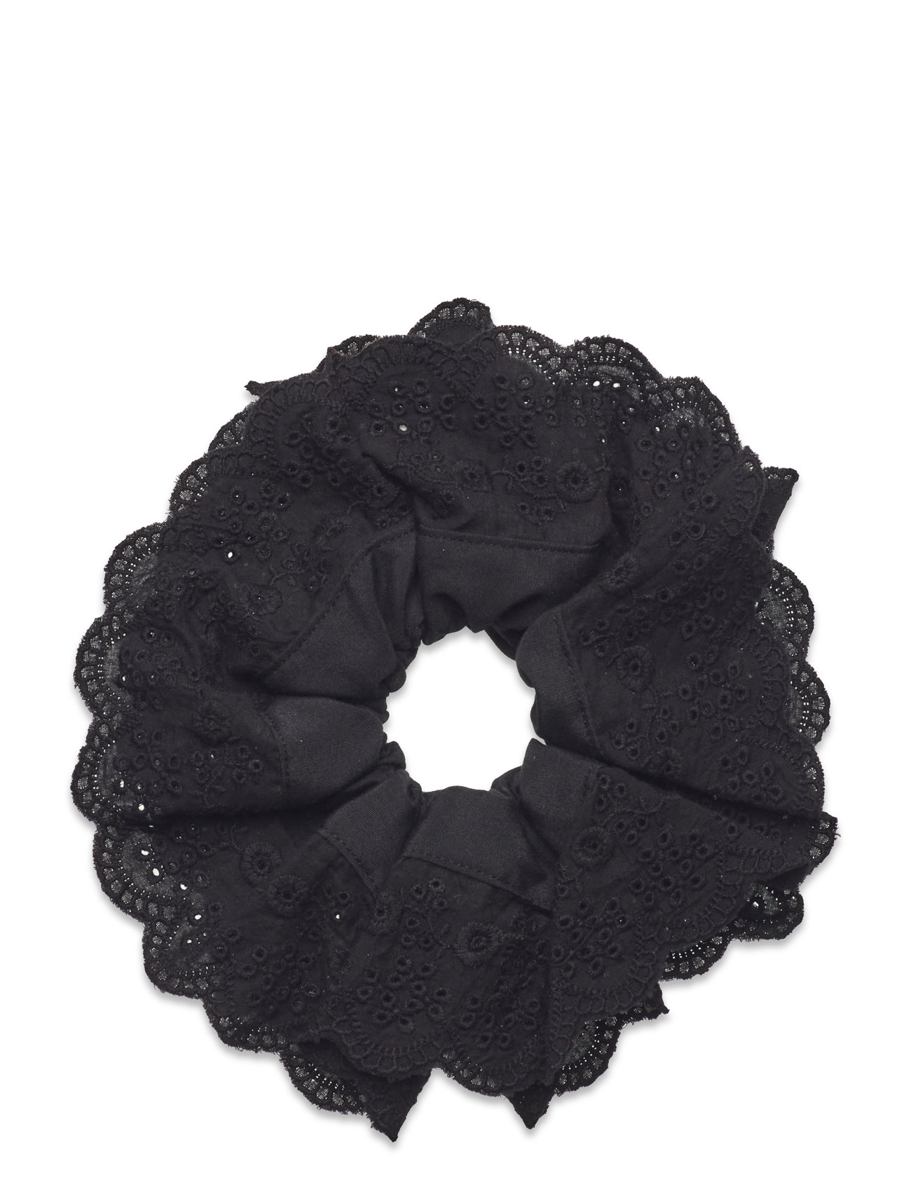 Musa Anglaise Scrunchie Black Becksöndergaard