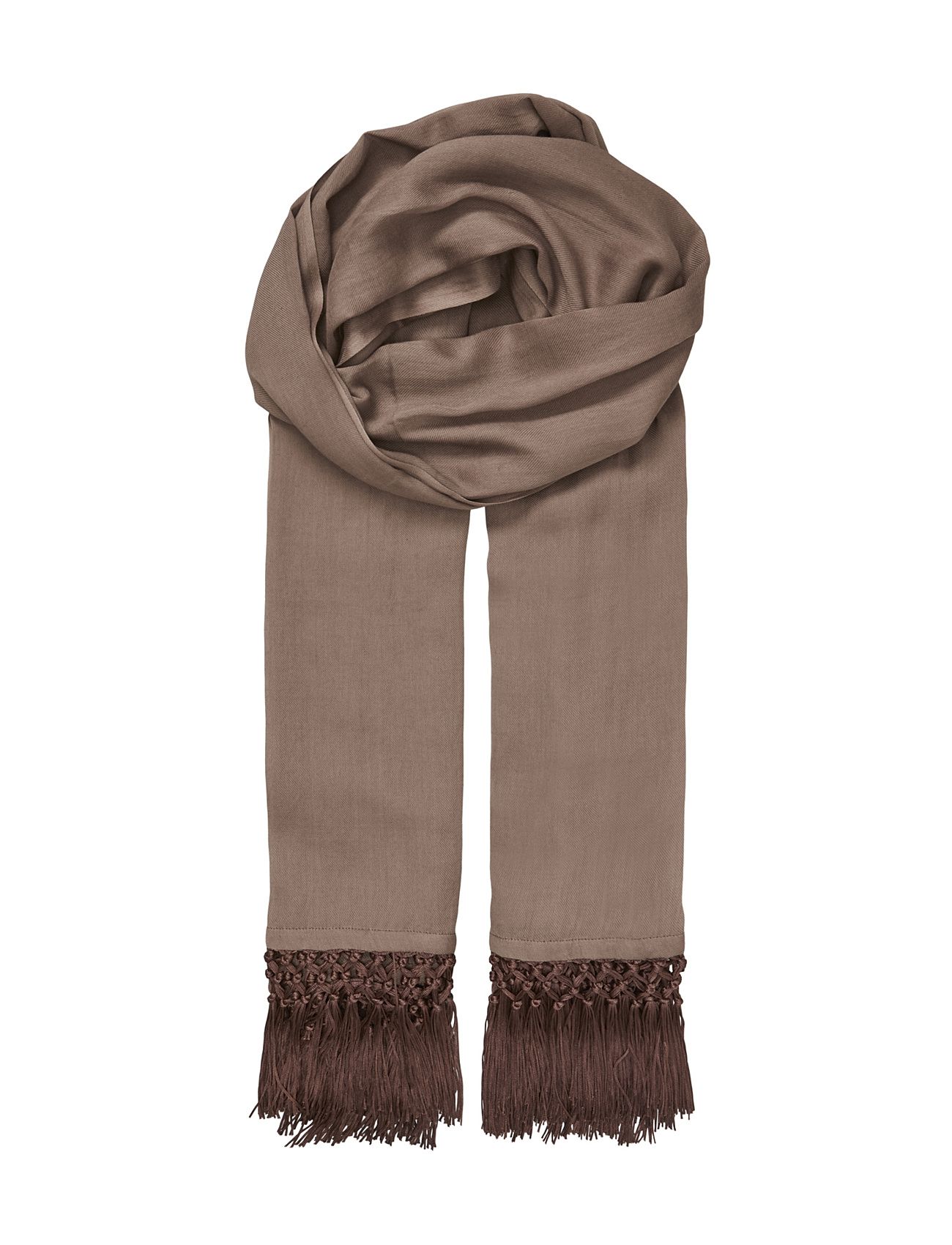 Fran Cowea Scarf Brown Becksöndergaard